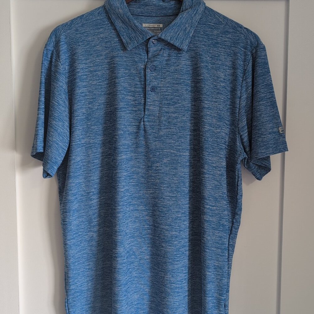 ⛳ Layer 8 Performance Men's Golf Shirt - Medium, Qwick-dry ⛳